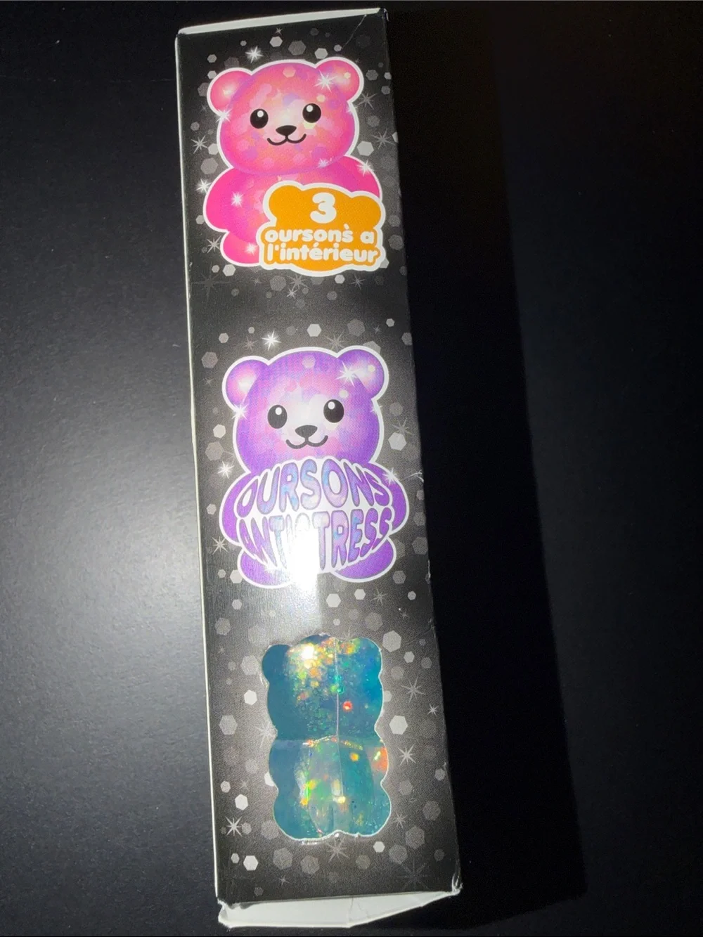 Scrunchems Sugar Squishy Bears Kids Toy - Purple